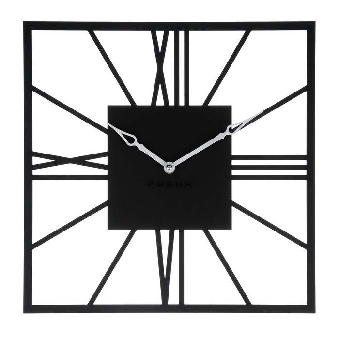 Часы настеные, серия: Лофт, "Рим", плавный ход, 35 х 35 см - фото 4 - id-p217720704