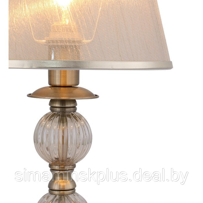 Настольная лампа GRAZIA, 40Вт E14, цвет бронза - фото 2 - id-p217724962