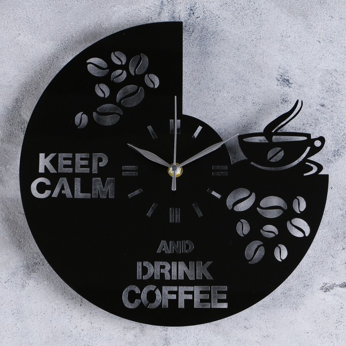 Часы настенные, серия: Кухня, "Кофе", 30 х 30 см - фото 5 - id-p217720723