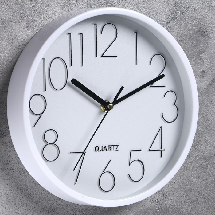 Часы настенные, серия: Классика, "Элегант", дискретный ход, d-22.5 см - фото 2 - id-p217720749