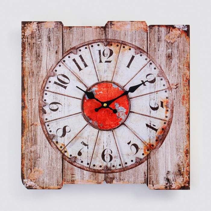 Часы настенные "Крофт", плавный ход, 40 x 40 см, 1 АА - фото 1 - id-p217720882