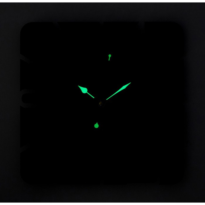 Часы настенные из металла "Минимализм", плавный ход, 37 х 37 см, светящиеся - фото 2 - id-p217720891