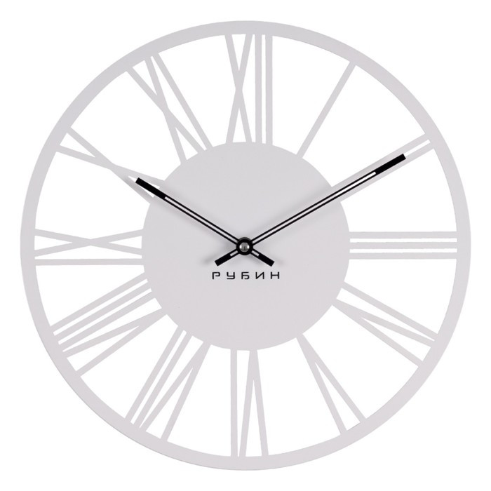 Часы настеные, серия: Лофт, "Рим", плавный ход, d-35 см - фото 1 - id-p217720903