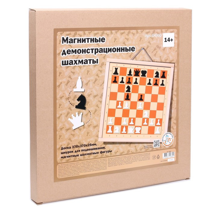 Шахматы и шашки демонстрационные магнитные (мини) - фото 6 - id-p217726390