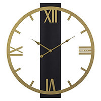 Часы настенные из металла "Классика", d-50 см, золото