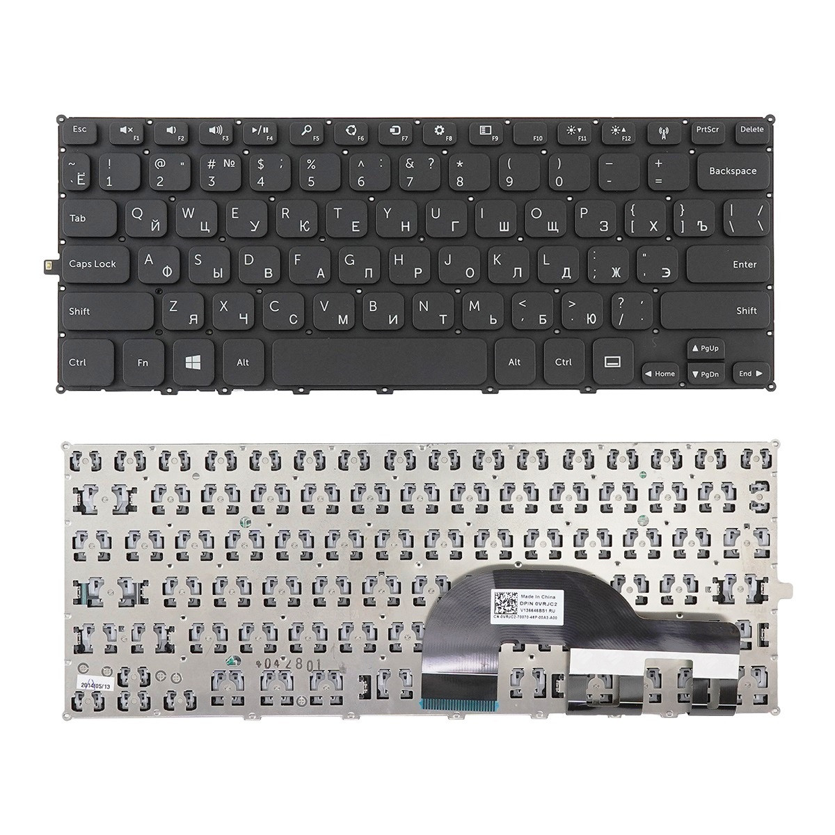 Клавиатура для ноутбука Dell Inspiron 11-3000 3137 3135 черная