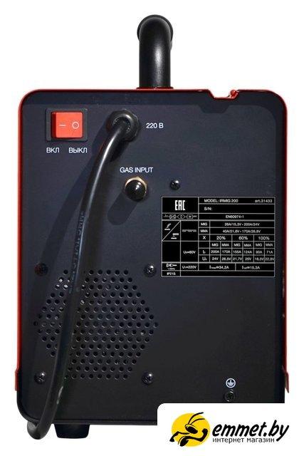 Сварочный инвертор Fubag IRMIG 200 (с горелкой FB 250) - фото 5 - id-p217730039