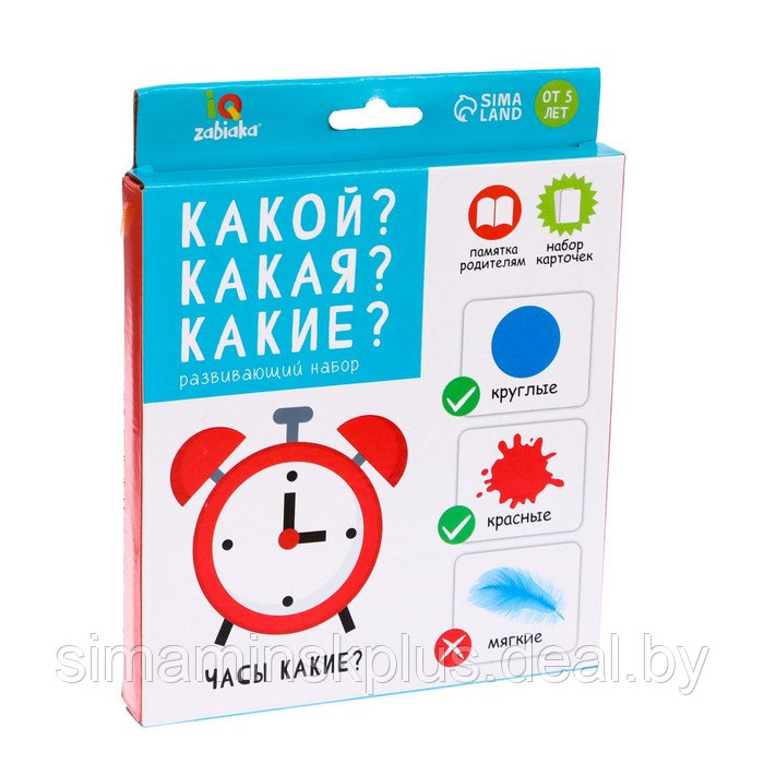 Развивающий набор «Какой? Какая? Какие?» - фото 4 - id-p217729630