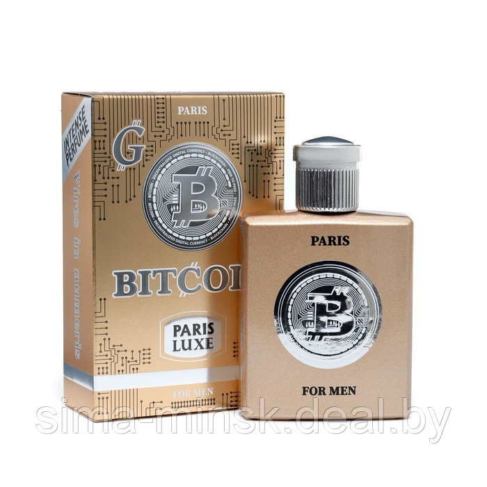 Туалетная вода мужская Bitcoin G Intense Perfume, 100 мл - фото 1 - id-p217730915