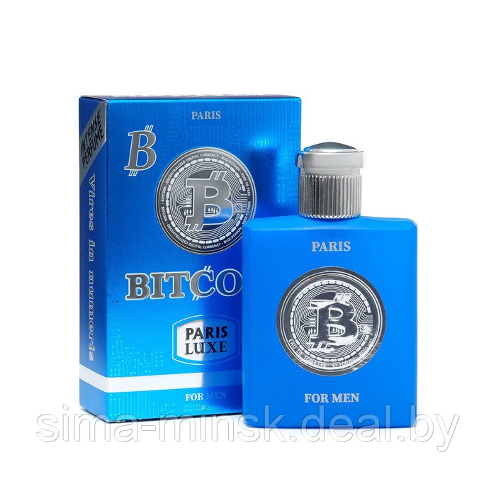 Туалетная вода мужская Bitcoin B Intense Perfume, 100 мл - фото 1 - id-p217730916