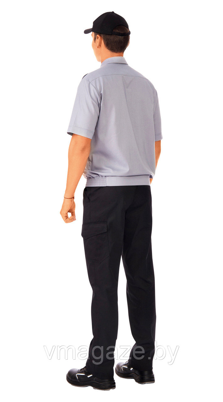 Сорочка Патруль с коротким рукавом (цвет серый) - фото 4 - id-p217731188