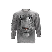 Лонгслив White Tiger Face (453252) - 2XL (58)