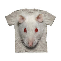 Майка детская Big Face White Rat (153678)