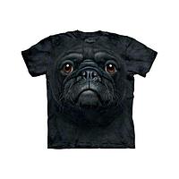 Футболка детская Black Pug Face (153548)