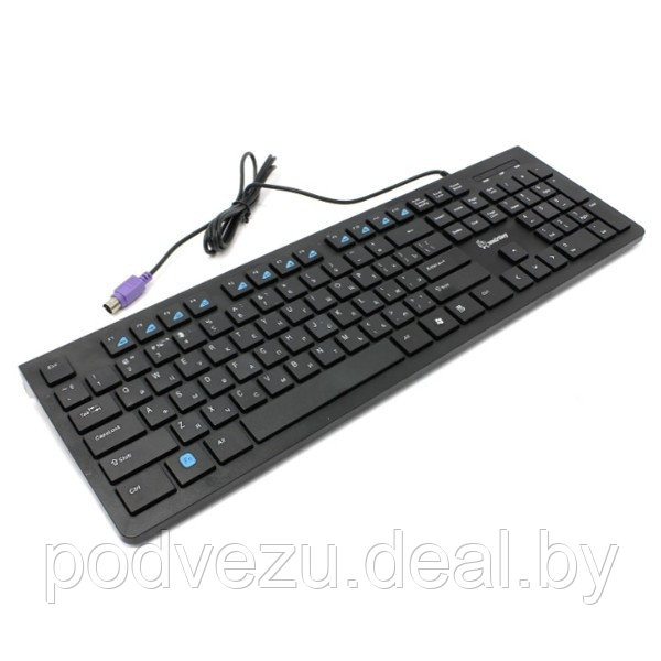 Клавиатура SmartBuy 206 PS/2 Black (SBK-206PS-K) - фото 1 - id-p217732621