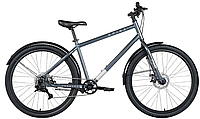 Велосипед Forward Spike 27.5 р.18 2023 (серый/серебристый)