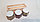 Набор  "Медовое трио-1" 3 стеклянных пустых  баночки  100мл с крышками, фото 3