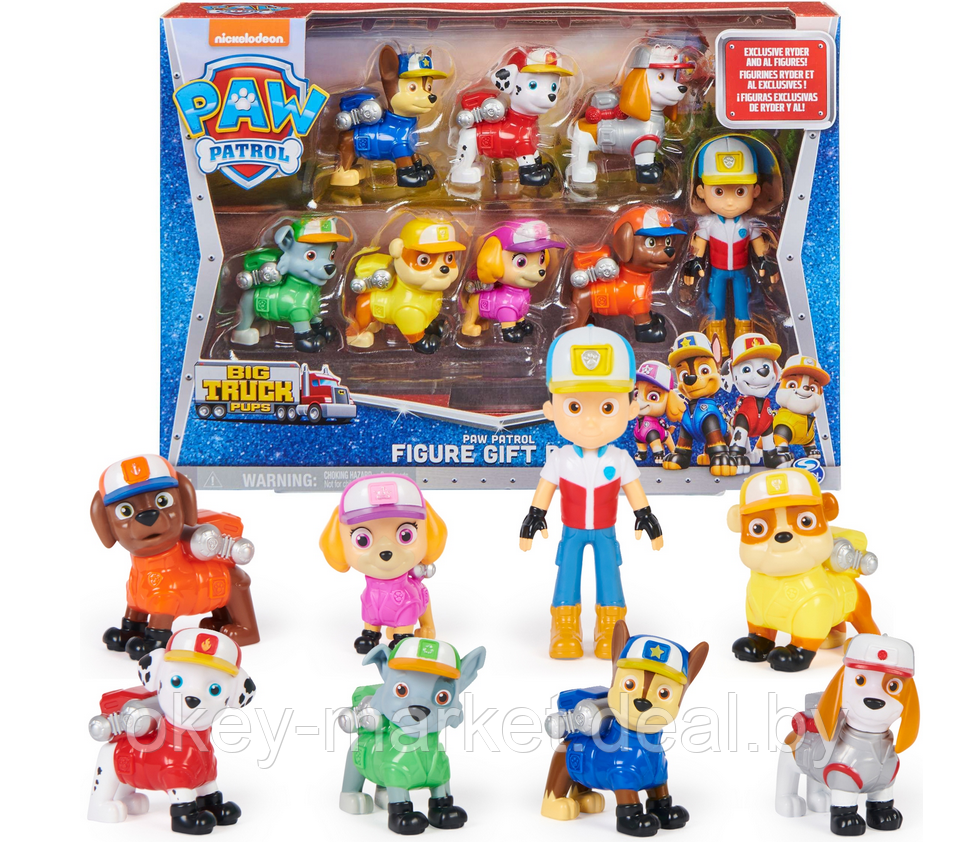 Набор фигурок Spin Master Paw Patrol Щенячий патруль 60660045 - фото 7 - id-p217737021