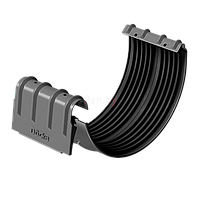 Соединитель водосточного желоба Docke Stal Premium графит, RAL 7024