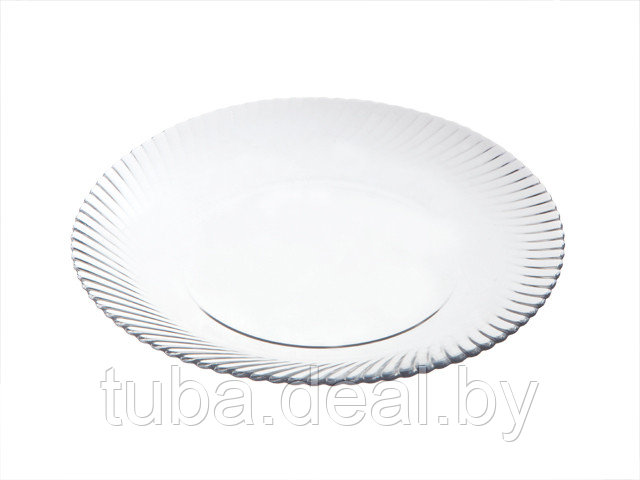 Тарелка обеденная стеклянная, 250 мм, круглая, Даймонд (Diamond), NORITAZEH - фото 1 - id-p217737779