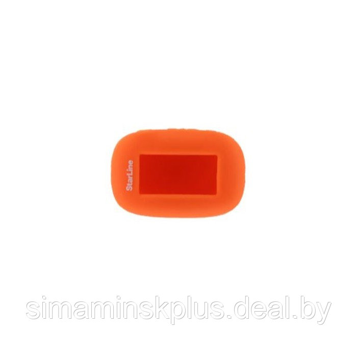 Чехол брелка, силиконовый Starline B92, B94 оранжевый - фото 1 - id-p217740527