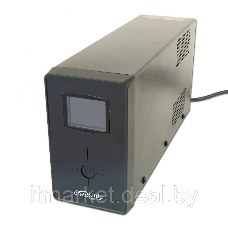 Источник бесперебойного питания 850VA Gembird EG-UPS-032 (850VA/510W, AVR (output:2xС13+USB-BF), LCD) - фото 1 - id-p217740133