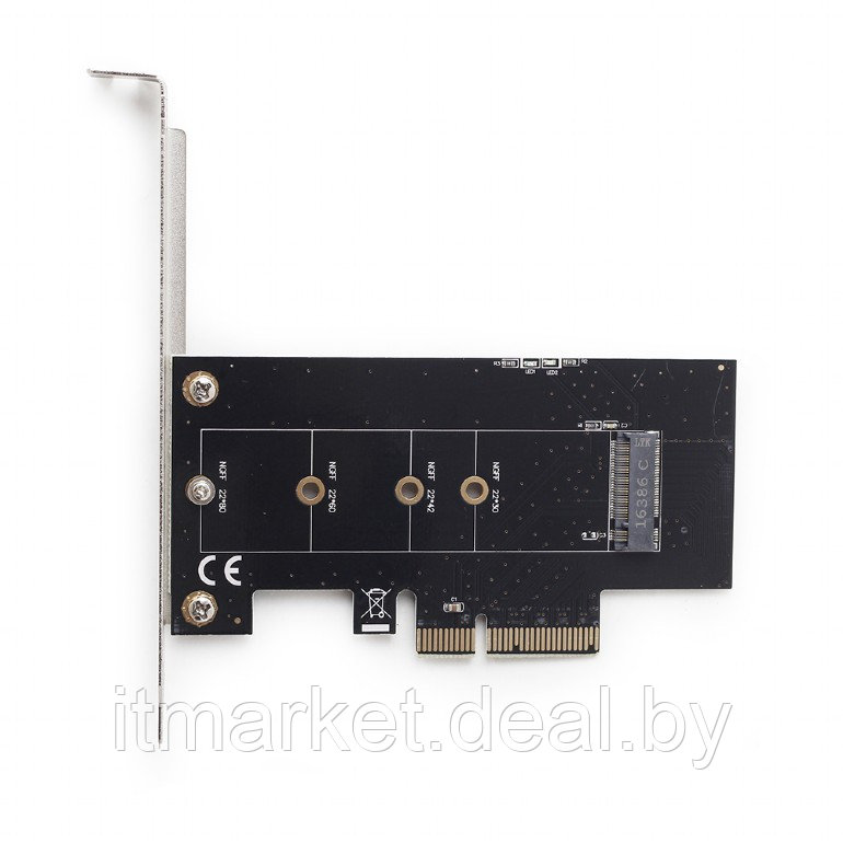 Контроллер Gembird PEX-M2-01 (PCI-Ex to SSD M.2) - фото 3 - id-p217740137