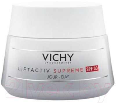 Набор косметики для лица Vichy Liftactiv Supreme Крем д/лица SPF30 50мл+Крем д/лица ночной 50мл - фото 2 - id-p217752955