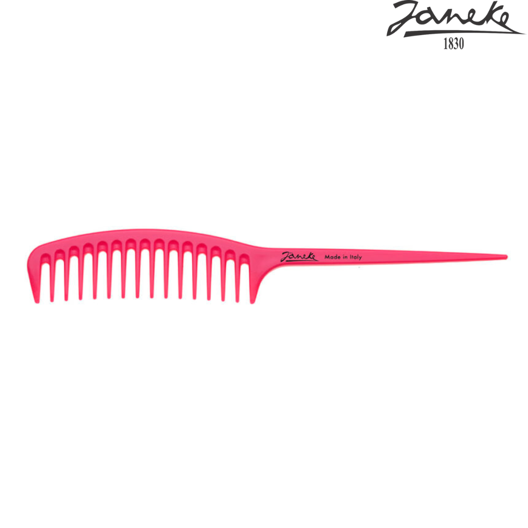 Гребень Janeke Fashion Supercomb Розовый неон