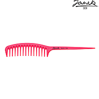 Гребень Janeke Fashion Supercomb Розовый неон