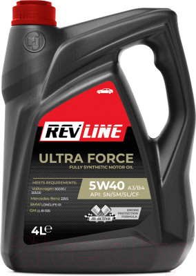 Моторное масло Revline Ultra Force Synthetic 5W40 / RUF5404 - фото 1 - id-p217756182
