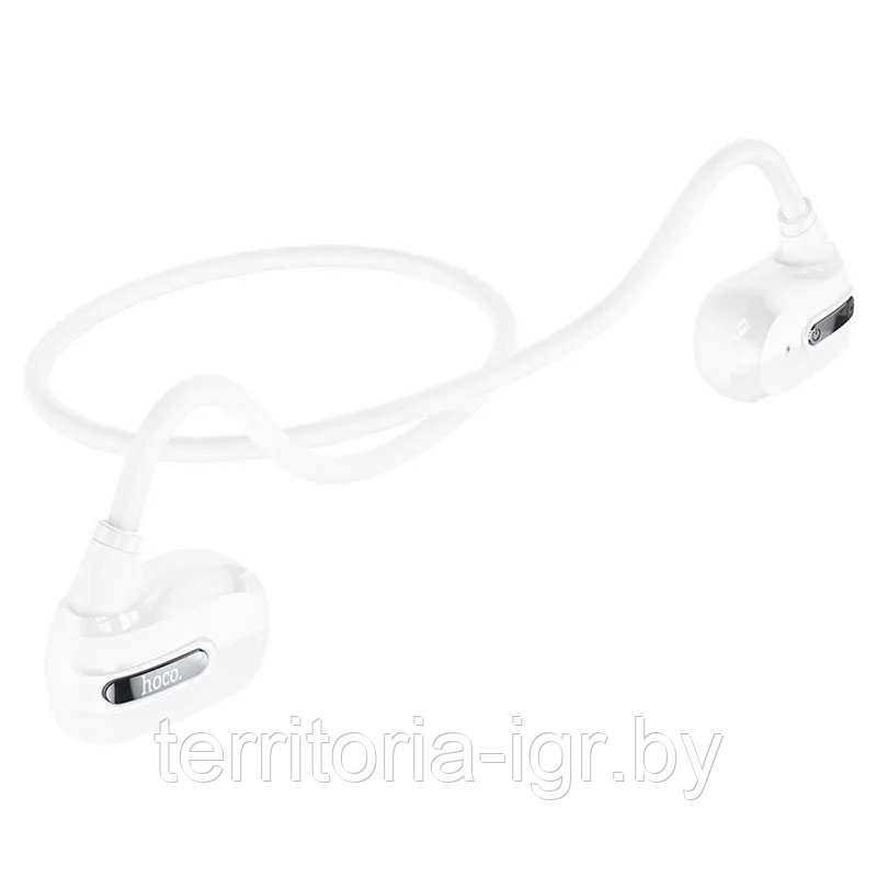 Беспроводная Bluetooth-гарнитура ES63 спортивные белый Hoco - фото 4 - id-p217769098