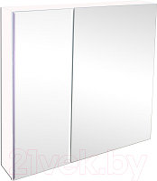 Шкаф с зеркалом для ванной Аква Симпл ШНС-5.03.4.00.800