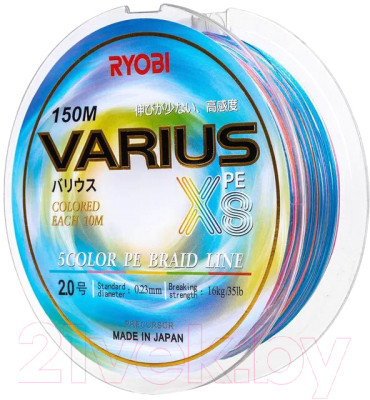 Леска плетеная Ryobi Varius PE8X-150MI 0.235мм - фото 1 - id-p217750440