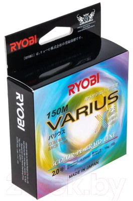 Леска плетеная Ryobi Varius PE8X-150MI 0.235мм - фото 3 - id-p217750440
