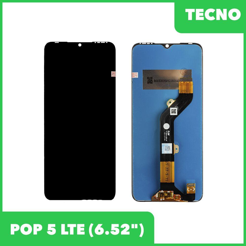 Дисплей (экран в сборе) для телефона Tecno POP 5 LTE (черный) Premium Quality - фото 1 - id-p194096179