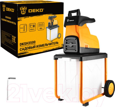 Садовый измельчитель Deko DKSH3500 / 065-1209 - фото 4 - id-p217756476