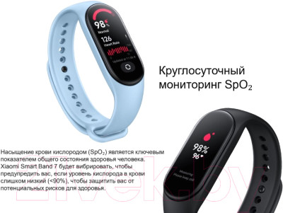 Фитнес-браслет Xiaomi Mi Smart Band 7 BHR6008GL/M2129B1 - фото 9 - id-p217763935