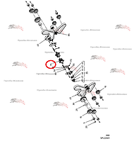 Гидромотор Sauer Danfoss OMSW 125 B92.50242 для свеклоуборочного комбайна Grimme Rexor 620/630