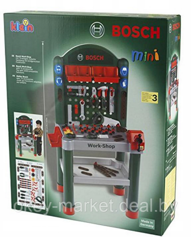 Игровой набор Klein Мастерская Bosch 8320 - фото 9 - id-p106765180