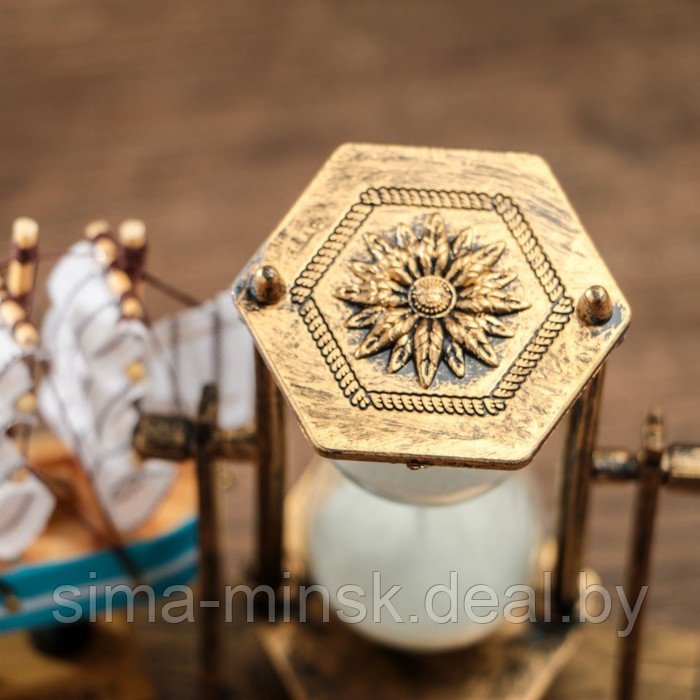 Песочные часы "Фрегат", сувенирные, 15.5 х 6.5 х 12.5 см, микс - фото 6 - id-p217772198