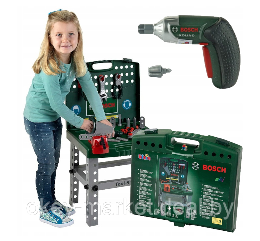 Игровой набор Klein Bosch с инструментами 8676 - фото 1 - id-p164794355