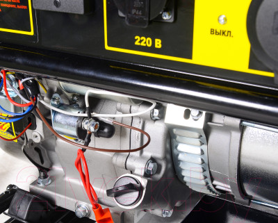 Бензиновый генератор Huter DY9500LX-3 - фото 7 - id-p217773315