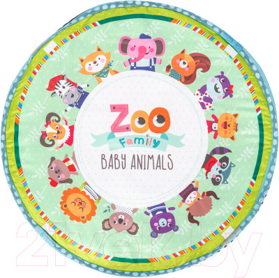 Развивающий коврик Sundays Zoo Baby Animals 3 в 1 / 396587 - фото 4 - id-p217774049