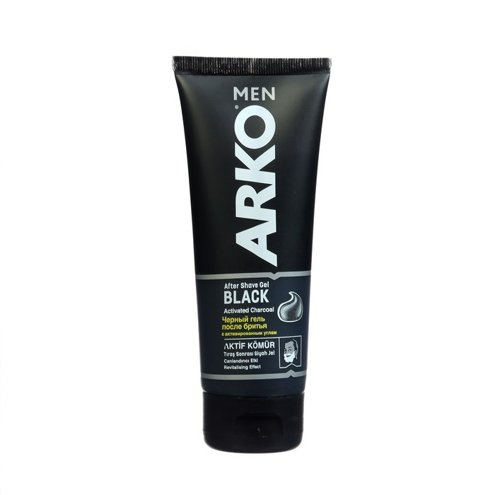 Набор подарочный мужской ARKO: Пена для бритья Black, 200 мл + Гель после бритья Black,100мл 1015660 - фото 3 - id-p217775172