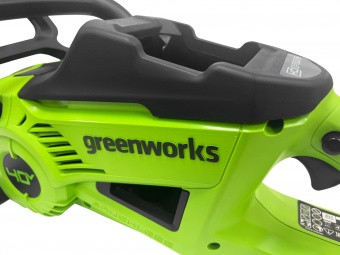 Пила аккумуляторная цепная Greenworks 40V GD40CS20X (40 см, 2 кВт, бесщёточная, без АКБ и ЗУ) - фото 4 - id-p207012541