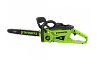 Пила аккумуляторная цепная Greenworks 40V GD40CS20X (40 см, 2 кВт, бесщёточная, без АКБ и ЗУ)