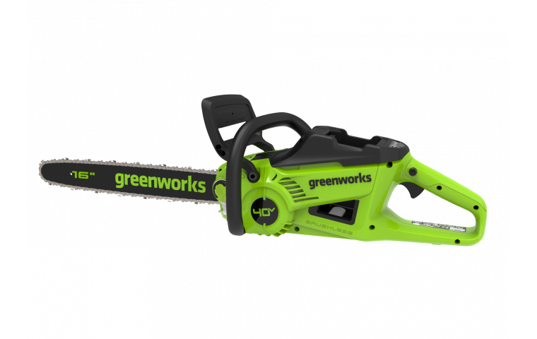 Пила аккумуляторная цепная Greenworks 40V GD40CS20X (40 см, 2 кВт, бесщёточная, без АКБ и ЗУ) - фото 1 - id-p207012541