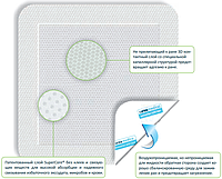 Гигроскопическая повязка Curea P2 для ран в фазе грануляции 11х11 см