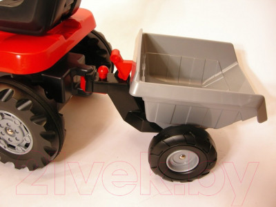 Каталка детская Полесье Turbo трактор с педалями и полуприцепом / 52681 - фото 6 - id-p217780195